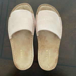 Clarks Luna slide sandals size 6